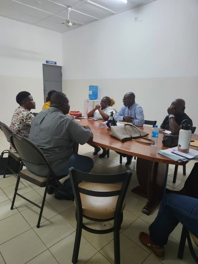 SMI team meeting with hospital staff at Kissy